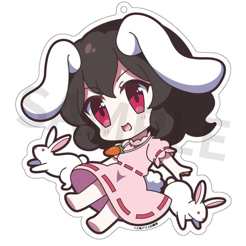 新品】東方Project アクリルキーホルダー ゆるっととうほう 119 因幡 