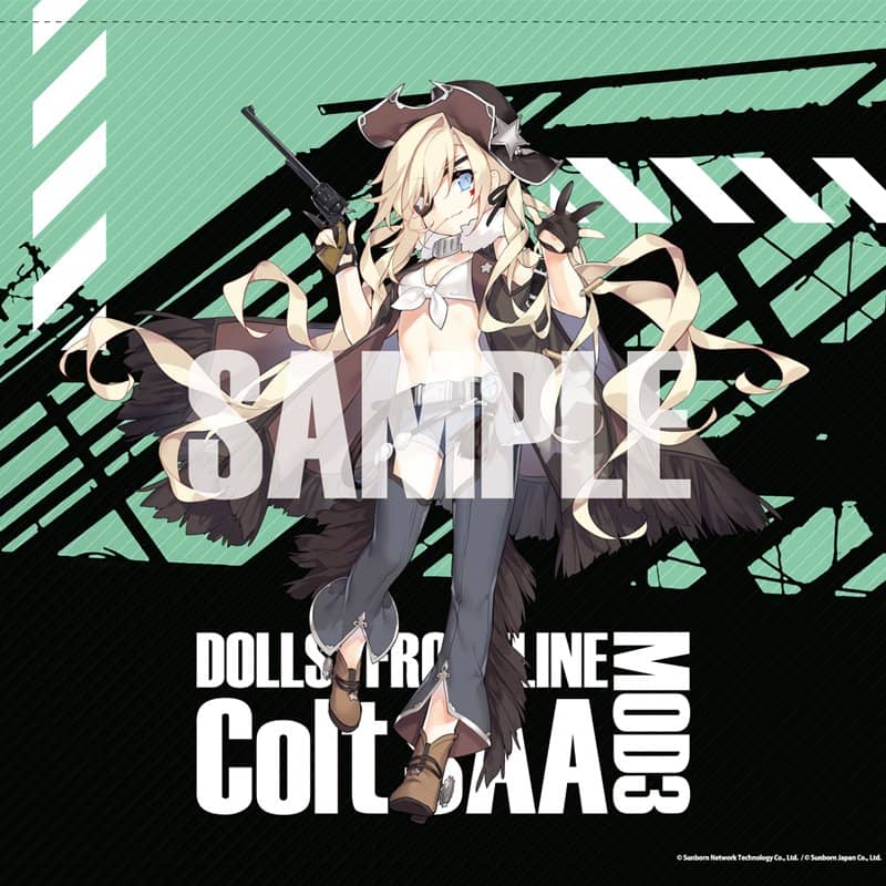 【新品】ドールズフロントライン 大判正方形タペストリー コルトSAA MOD3 / アキバホビー／株式会社イザナギ 発売日:2021年07月頃