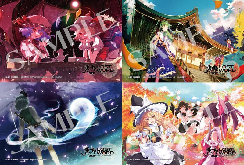 【新品】東方LostWord トレーディングミニ色紙 ワイド VOL.1 1Box / アキバホビー／株式会社イザナギ 発売日:2021年10月頃