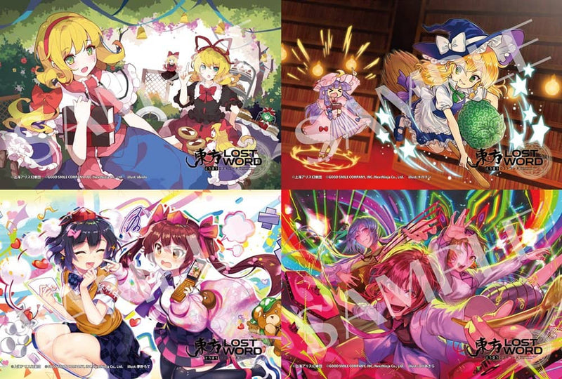 【新品】東方LostWord トレーディングミニ色紙 ワイド VOL.1 1Box / アキバホビー／株式会社イザナギ 発売日:2021年10月頃
