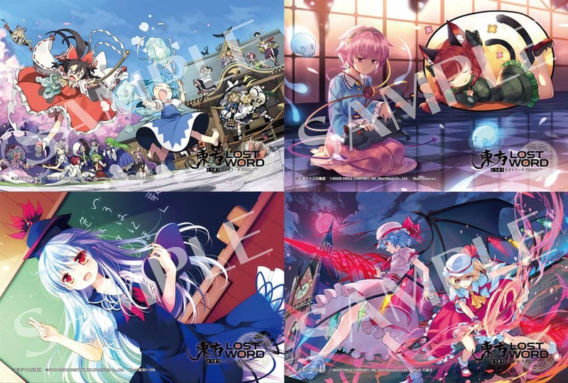 【新品】東方LostWord トレーディングミニ色紙 ワイド VOL.2 1Box / アキバホビー／株式会社イザナギ 発売日:2021年10月頃