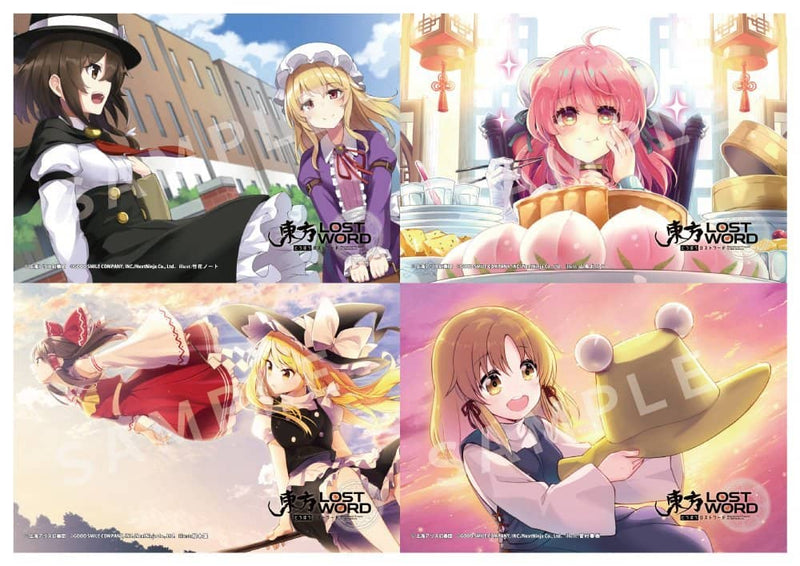 【新品】東方LostWord トレーディングミニ色紙 ワイド VOL.3 1Box / アキバホビー／株式会社イザナギ 発売日:2022年12月頃