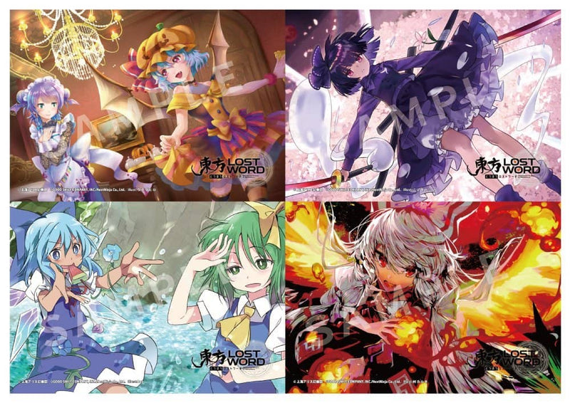 【新品】東方LostWord トレーディングミニ色紙 ワイド VOL.3 1Box / アキバホビー／株式会社イザナギ 発売日:2022年12月頃