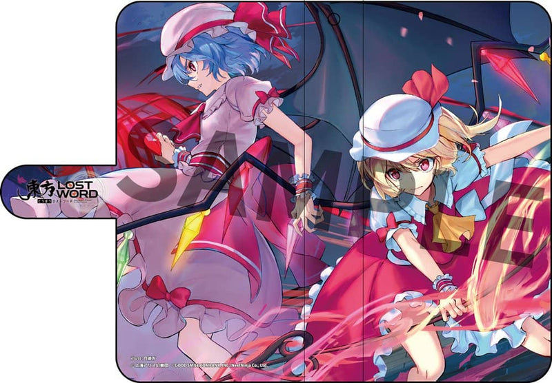 【新品】東方LostWord 手帳型スマホケース 12 レミリア・スカーレット ＆ フランドール・スカーレット 「血の絆」 / アキバホビー／株式会社イザナギ 発売日:2022年12月頃