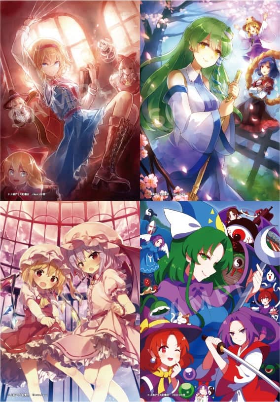 【新品】東方Project クリエイターズ トレーディング 色紙ワイド VOL.1 1Box / アキバホビー／株式会社イザナギ 発売日:2022年06月頃