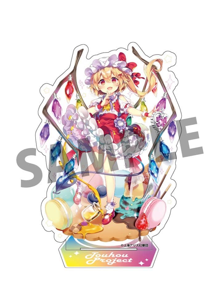 [New] Touhou Project Character Acrylic Stand 6 Flandre Scarlet illust. Toshi Kurisu / Akiba Hobby / Izanagi Co., Ltd. Release Date: Around June 2022