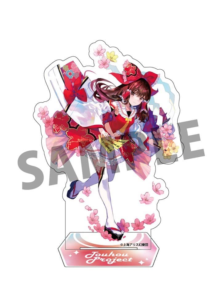 新品】東方Project キャラクターアクリルスタンド 8 博麗霊夢 illust