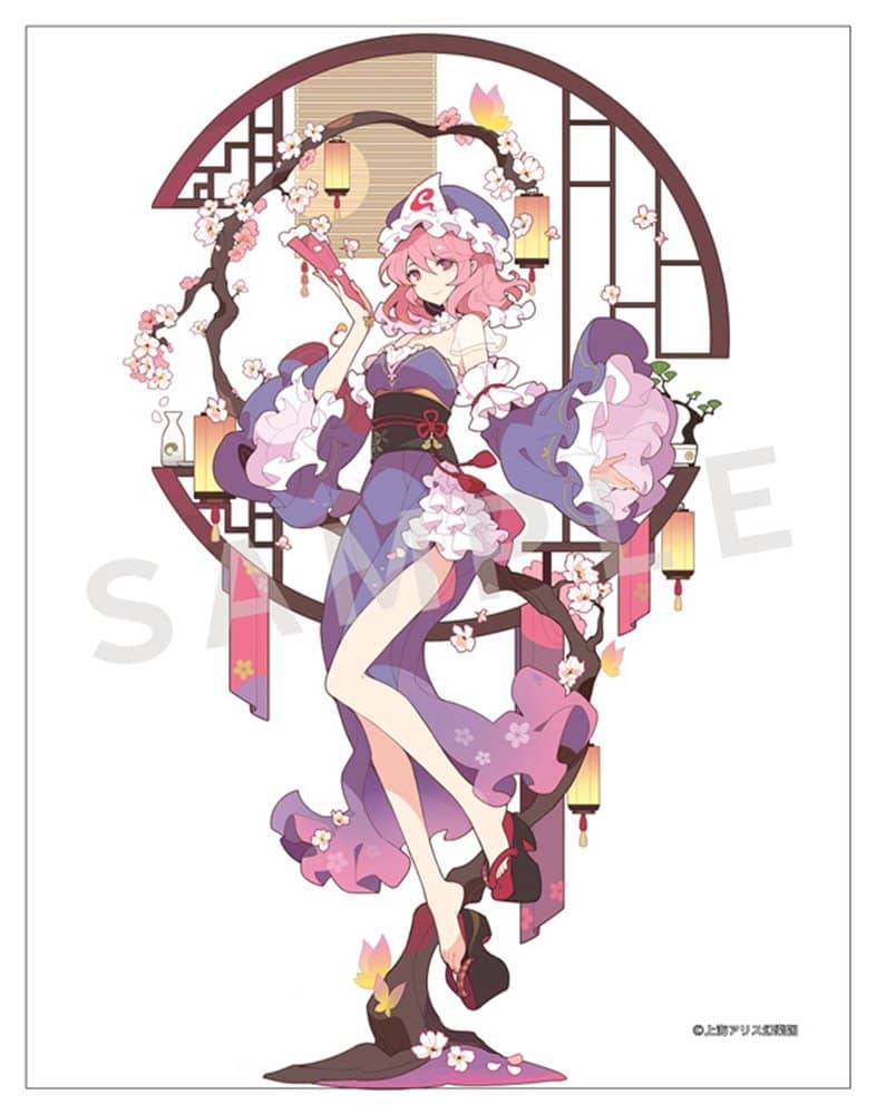 【新品】東方Project クリエイターズ F8キャンバス 2 西行寺幽々子 illust.ideolo / アキバホビー／株式会社イザナギ 発売日:2023年04月頃