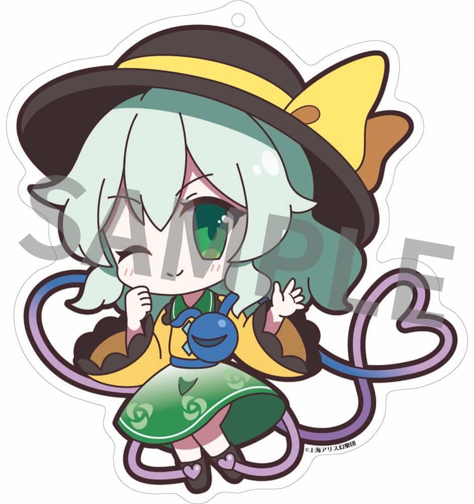 新品】東方Project アクリルキーホルダー ゆるっととうほう136 古明地