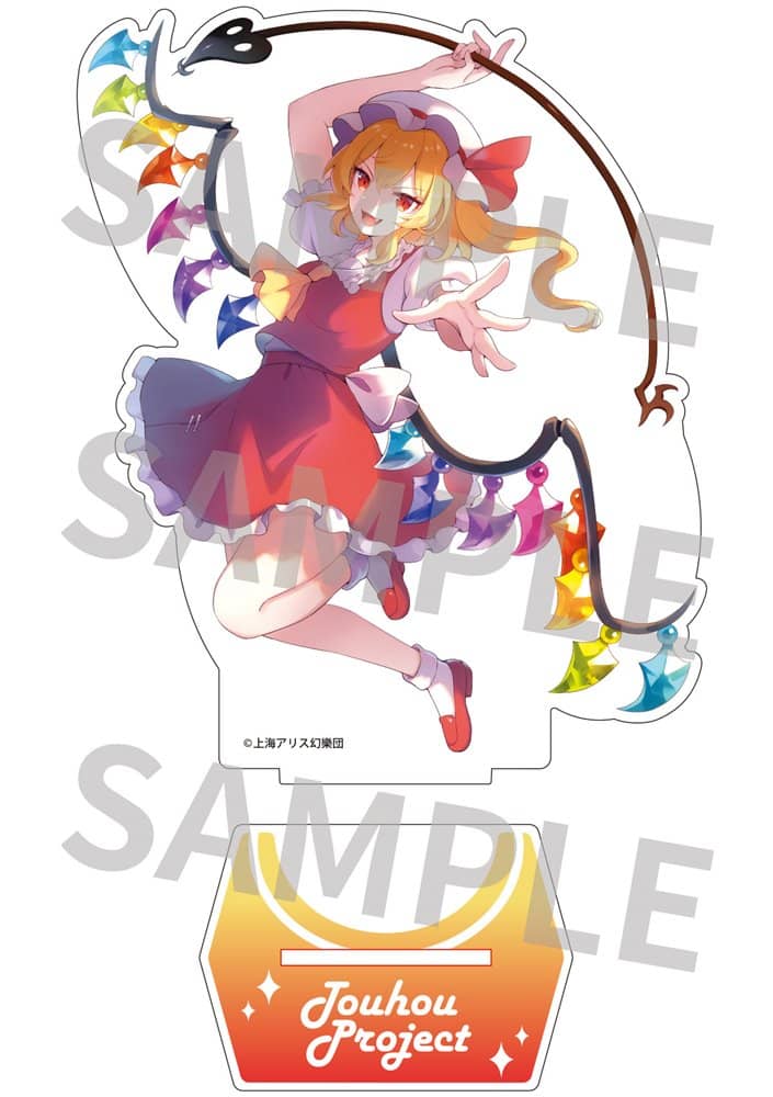 【新品】東方Project キャラクターアクリルスタンド 11 フランドール・スカーレット illust.60枚 / アキバホビー／株式会社イザナギ 発売日:2023年05月頃