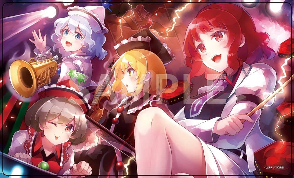 [New] Touhou Project Creator's Playmat 1 Prism River With H (Raiko & Prism River) 60 illusts / Akiba Hobby / Izanagi Co., Ltd. Release date: July 31, 2023