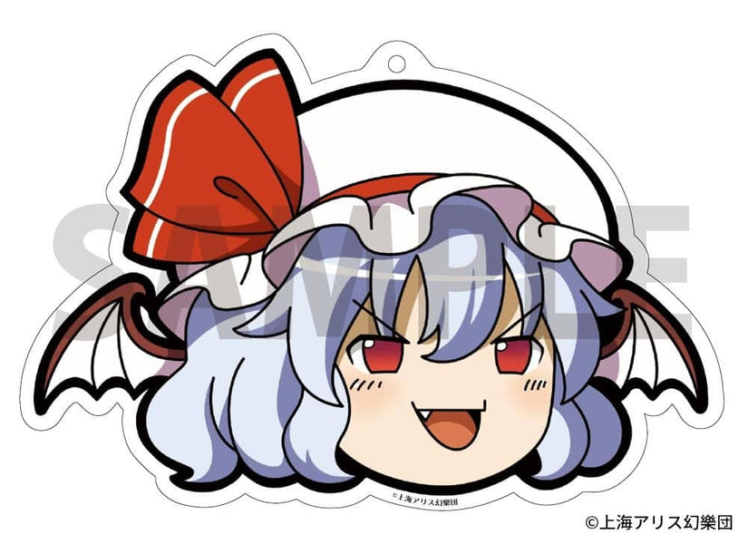 東方project アクリルキーホルダー ゆっくり霊夢 ゆっくり魔理沙