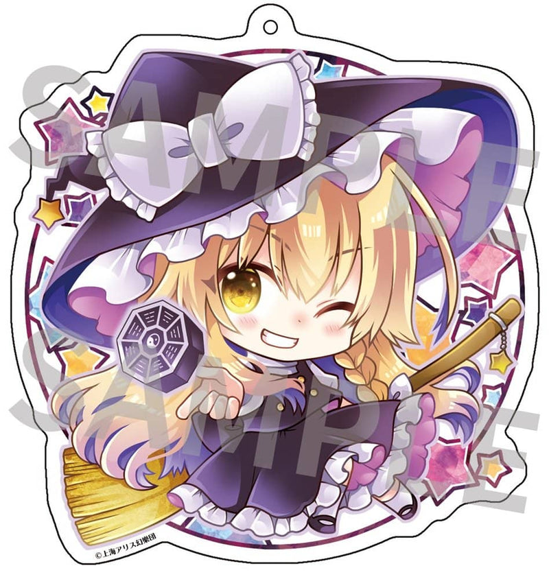 【新品】東方Project クリエイターズキーホルダー 31 霧雨魔理沙 illust.蒼馬みずき / アキバホビー／株式会社イザナギ 発売日:2024年04月頃