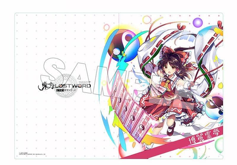 [New] Touhou LOST WORD Clear File Reimu Hakurei / Good Smile Company Release Date: December 25, 2019