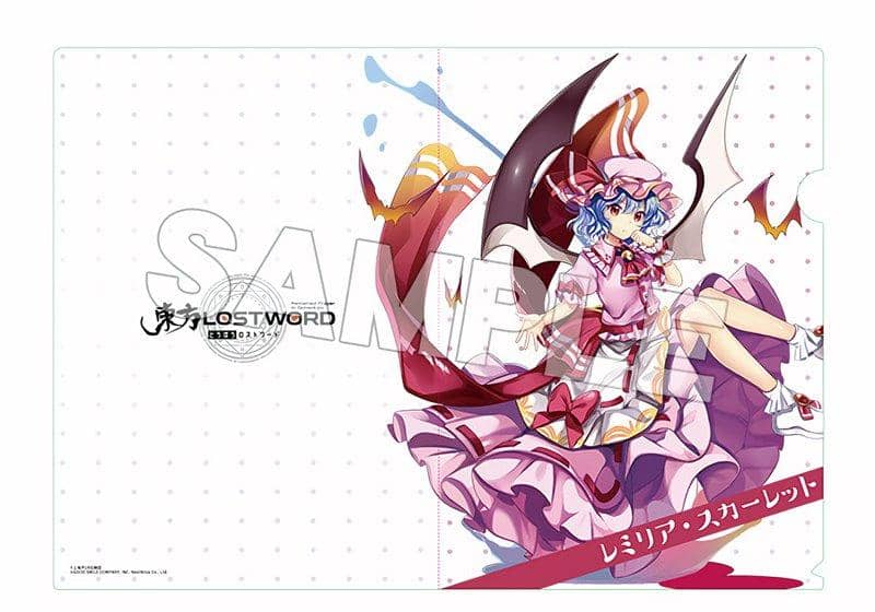 [New] Touhou LOST WORD Clear File Remilia Scarlet / Good Smile Company Release Date: December 25, 2019