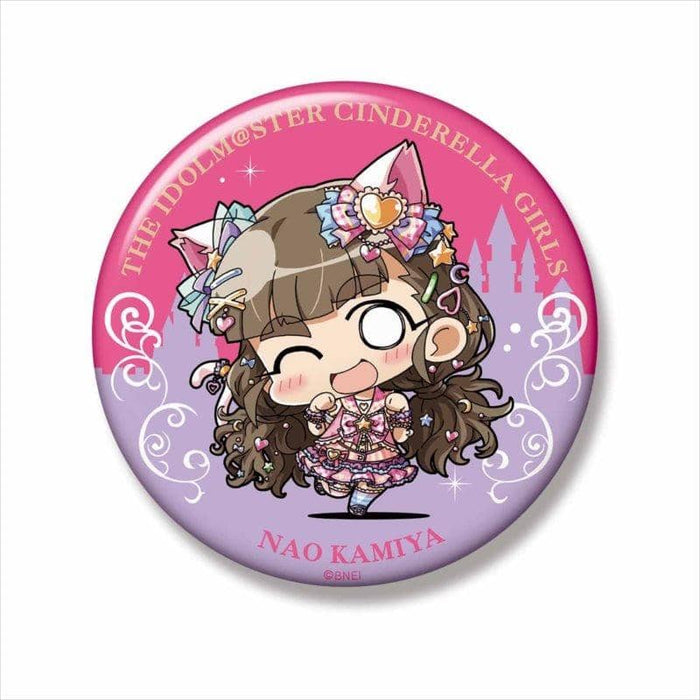 [New] Minicchu Idolmaster Cinderella Girls Big Can Badge Nao Kamiya Whimsical Nyanko ver. / Phat! Release Date: Around June 2019