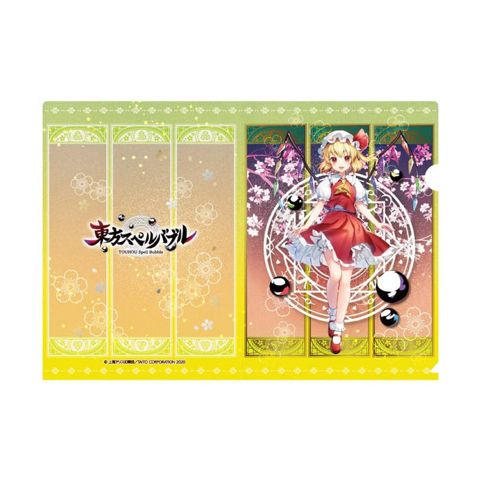 [New] Touhou Spell Bubble Clear File Flandre Scarlet / Taito Release Date: Around July 2022