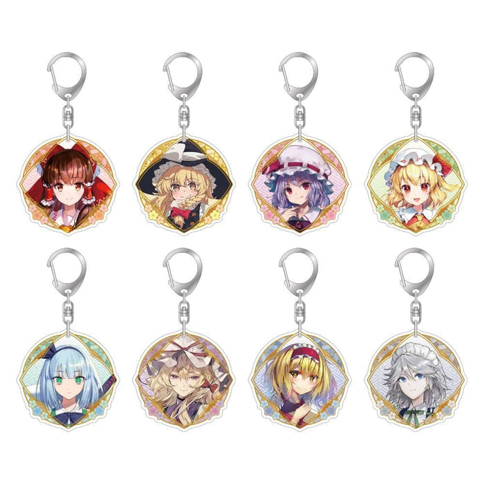 [New] Touhou Spell Bubble Trading Acrylic Keychain 1BOX / Taito Release Date: Around July 2022