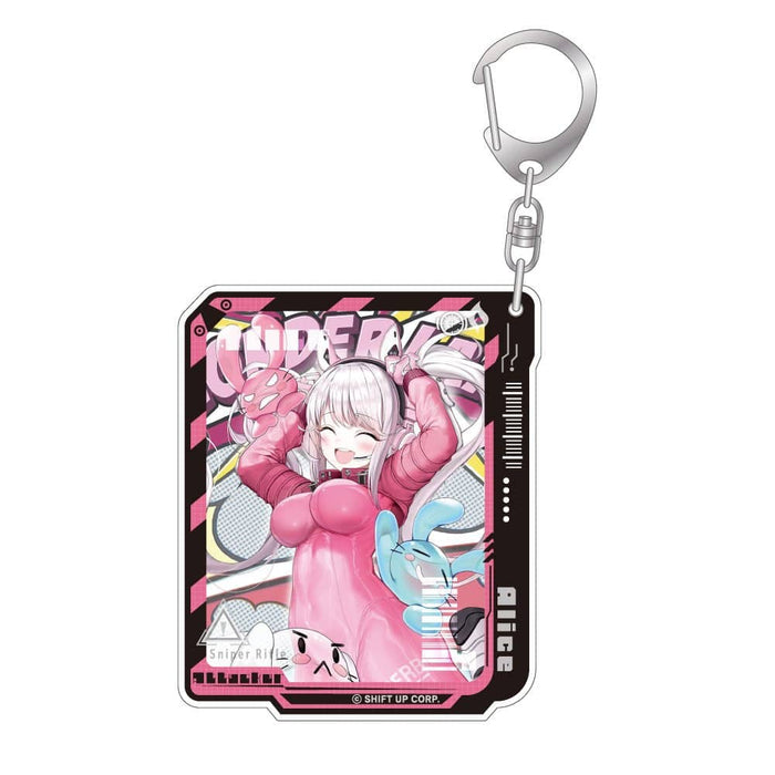 [New] NIKKE Acrylic Keychain Alice / Algernon Product Release Date: March 31, 2023