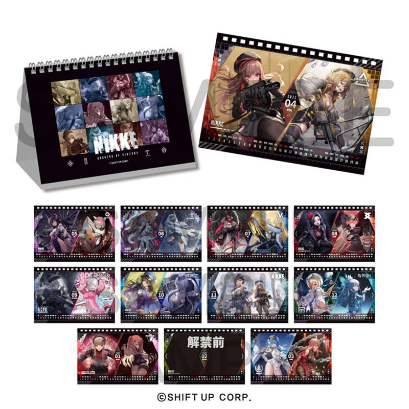 【新品】NIKKE 桌上日曆 / アルジャーノンプロダクト 發售日:2023年03月31日