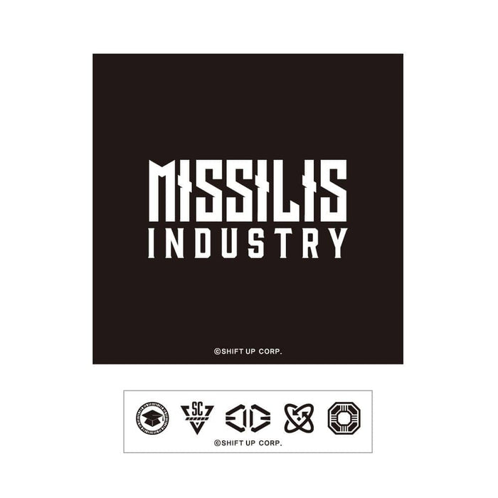 [New] NIKKE Logo Sticker Missilis Industries / Algernon Products Release Date: March 31, 2023