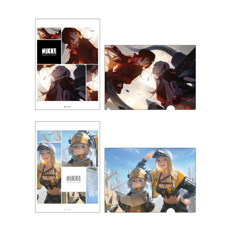 【New Product】NIKKE Clear File 2-Piece Set 01 / Algernon Product Release Date: April 30, 2023