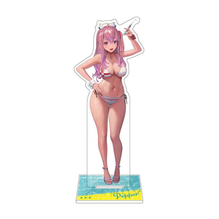 [New] NIKKE Acrylic Stand -Summer- Pepper / Algernon Product Release Date: August 31, 2023