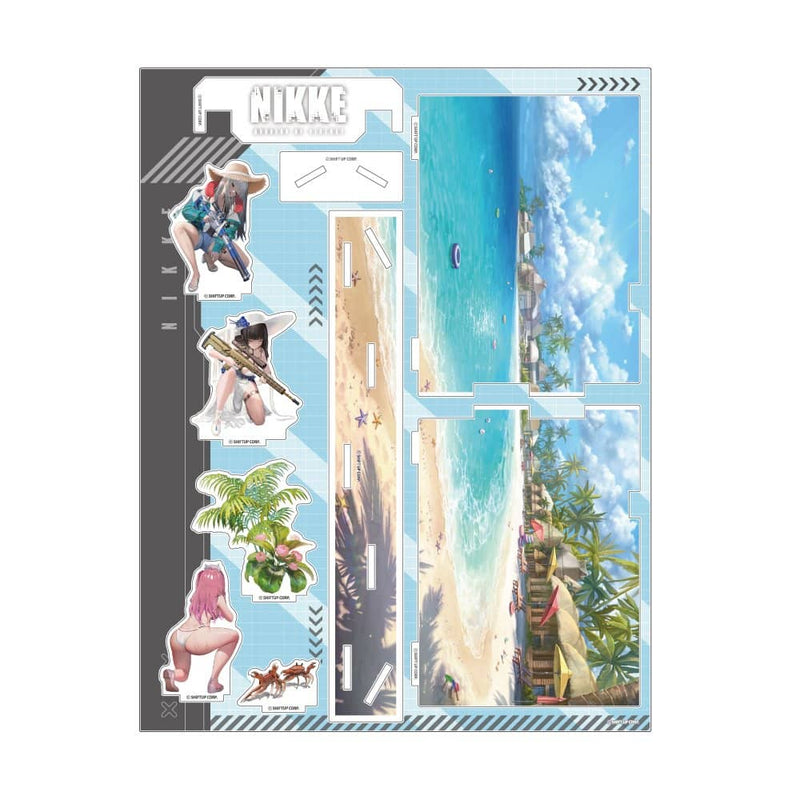[新品] NIKKE Diorama Acrylic -Summer- Troop 01 / Algernon 产品发布日期：2023 年 8 月 31 日