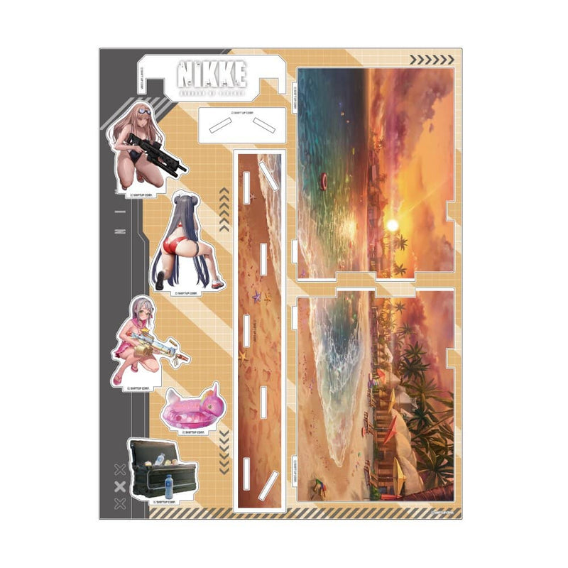 [新品] NIKKE Diorama Acrylic -Summer- Troop 02 / Algernon 产品发布日期：2023 年 8 月 31 日
