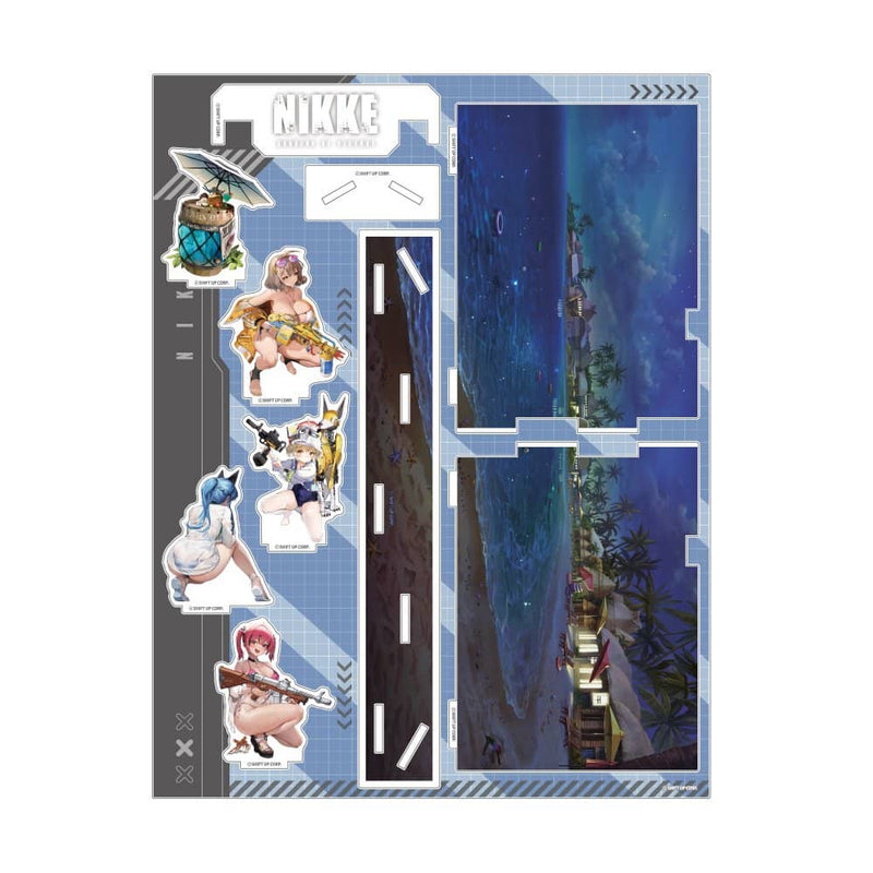 [新品] NIKKE Diorama Acrylic -Summer- Troop 03 / Algernon 产品发布日期：2023 年 9 月 30 日