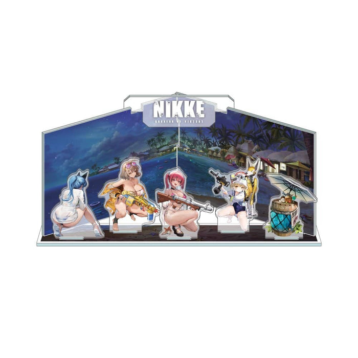 【新品】NIKKE ジオラマアクリル-summer- 部隊03 / アルジャーノンプロダクト 発売日:2023年09月30日