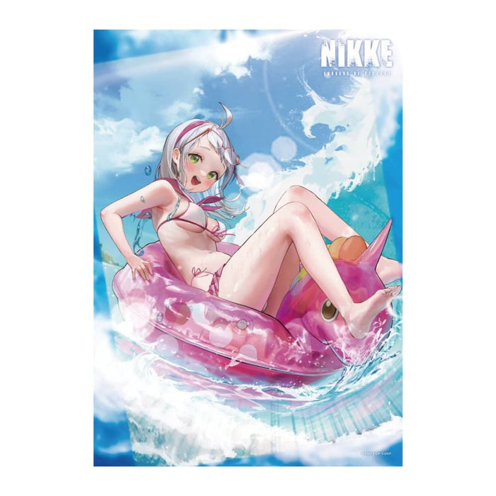[New] NIKKE Clear Poster -Summer- Neon / Algernon Product Release Date: August 31, 2023
