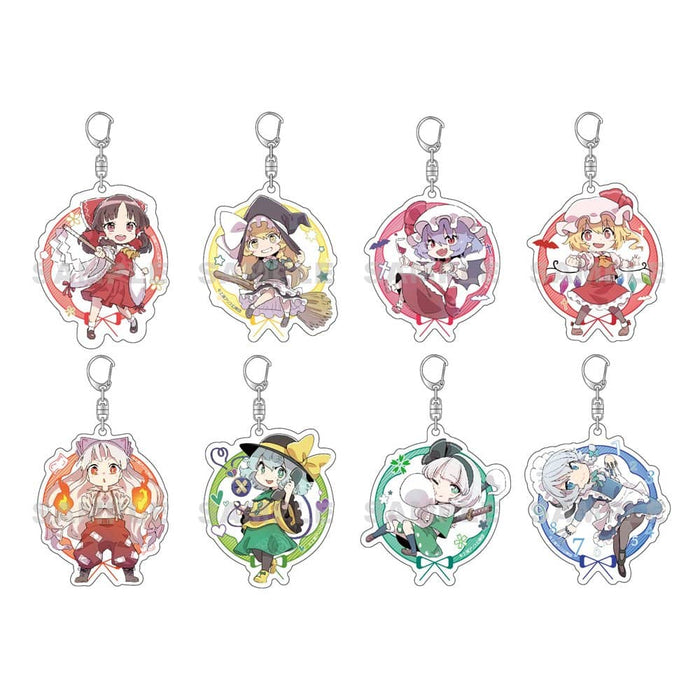 [New] Touhou Project trading acrylic key chain 1BOX / ggMart Release date: Around December 2022