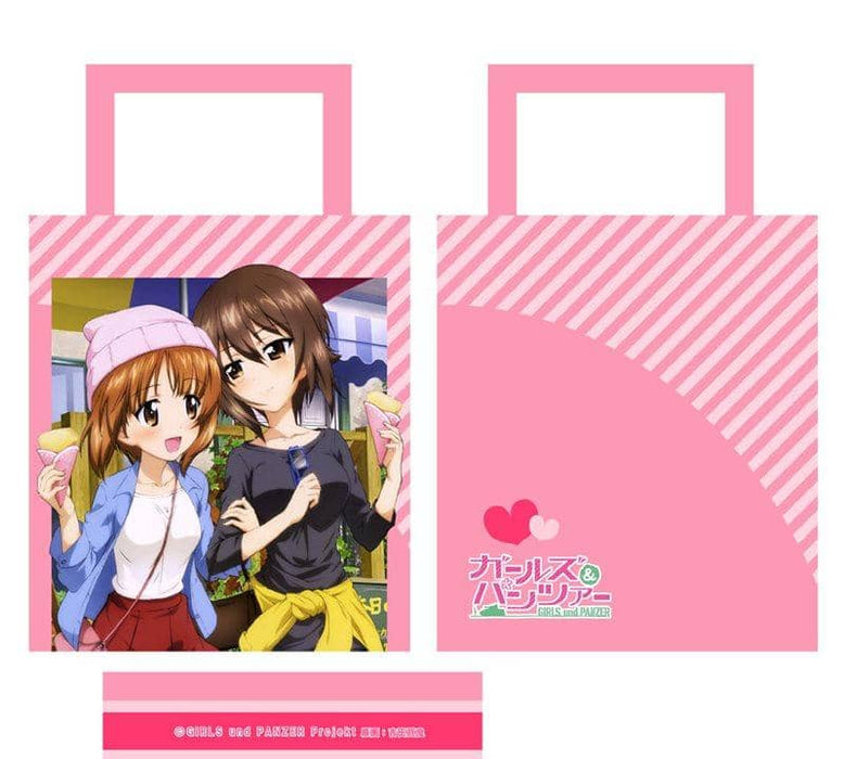 [New] Girls und Panzer Nishizumi Miho & Maho Water-repellent shoulder tote bag / Seasonal Plants Scheduled arrival: Around September 2015