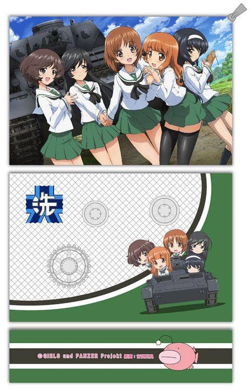 【新品】ガールズ＆パンツァー 鯰魚隊 撥水收納袋 / シーズナルプランツ 預計到貨時間：2015年09月左右