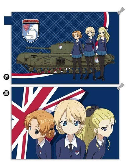 [New] Girls & Panzer Theatrical Version Water-Repellent Pouch St. Gloriana Jogakuin / Seasonal Plants Scheduled to arrive: Around June 2016