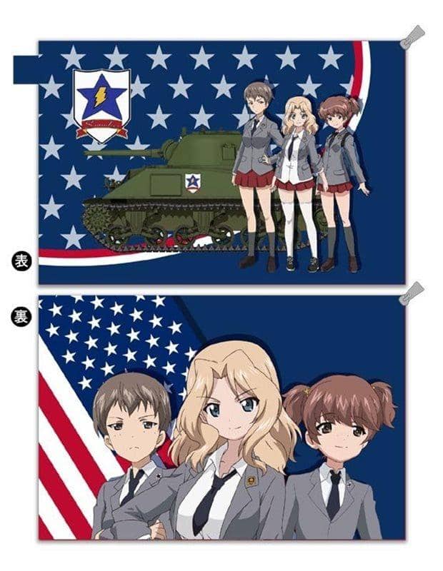 【新品】少女與戰車 劇場版 撥水小包 桑德斯大學附屬高中 / 季節性植物 預計入貨：2016年06月左右