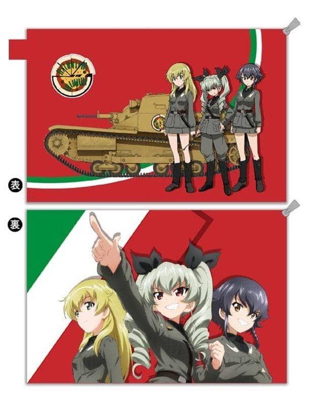 [New] Girls & Panzer Theatrical Version Water-Repellent Pouch Anzio High School / Seasonal Plants Scheduled to arrive: Around June 2016
