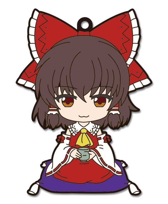 新品】ねんどろいどぷらす ラバーストラップ 東方Project 第五章 博麗 