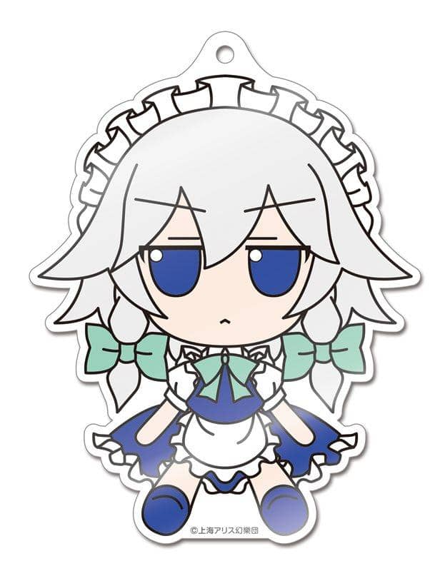[New] Touhou Project Deca Acrylic Keychain 5 Fumofumo Sakuya (Resale) / Gift Scheduled to arrive: Around June 2017
