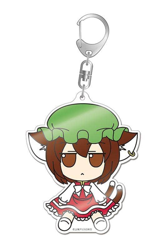 【新品】東方Project デカアクリルキーホルダー 17 ふもふもちぇん。 / Gift 発売日:2015-07-31