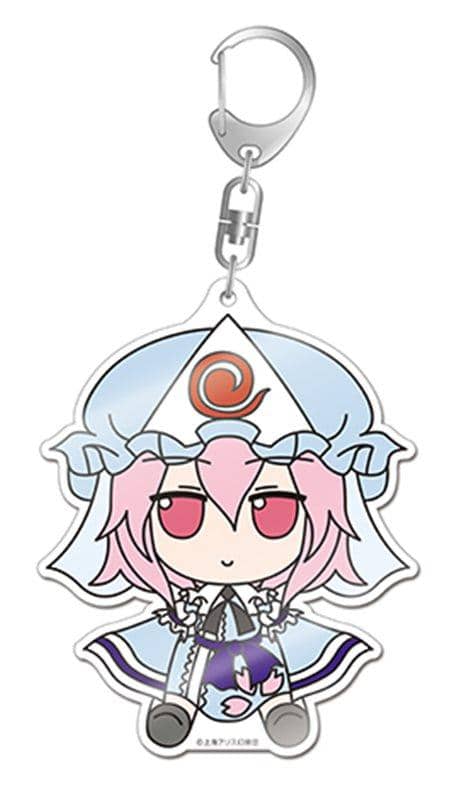 【新品】東方Project 大型壓克力鑰匙圈 18 ふもふもゆゆこ。 / Gift 入貨預定:2015年09月左右