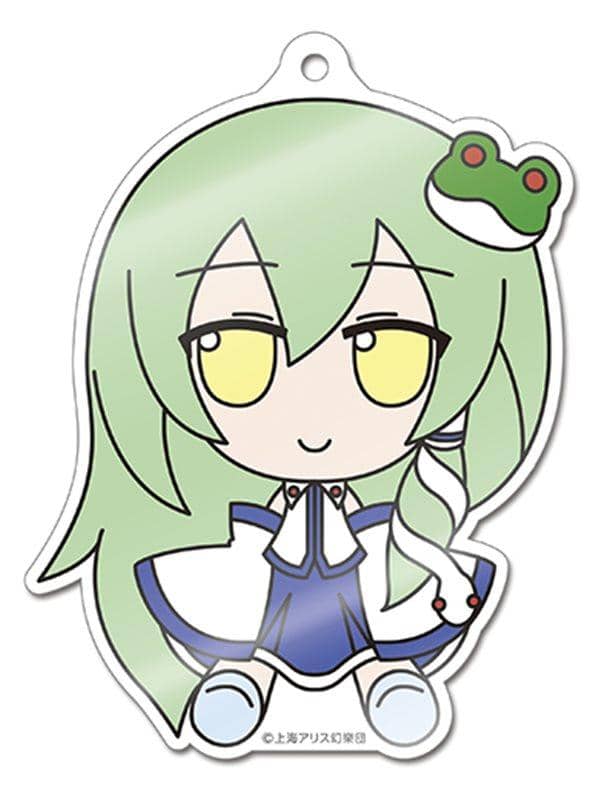 [New] 東方Project 大型壓克力鑰匙圈 31 ふもふもさなえ。 / Gift 入荷予定:2015年11月月前後