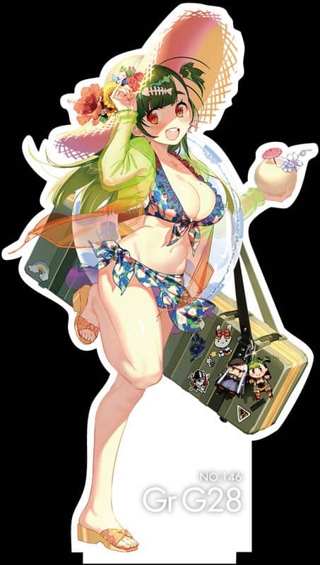 【新品】ドールズフロントライン 戦術人形コレクション　ビーチソルジャーズ　Gr G28　“トロピカルストーム” / サンボーンジャパン 発売日:2019年12月頃