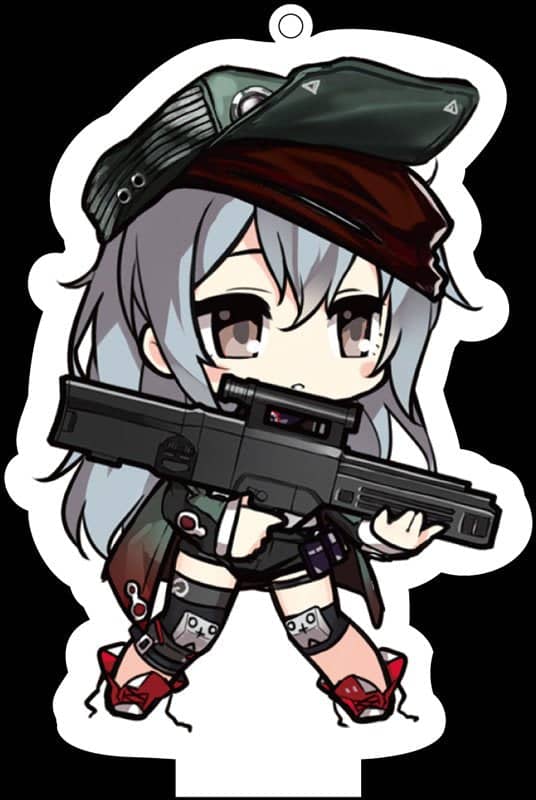 【新品】娃娃前线战术娃娃系列 SD 亚克力吊饰 Gr G11 / Sunborn 日本发售日期：2019 年 12 月左右