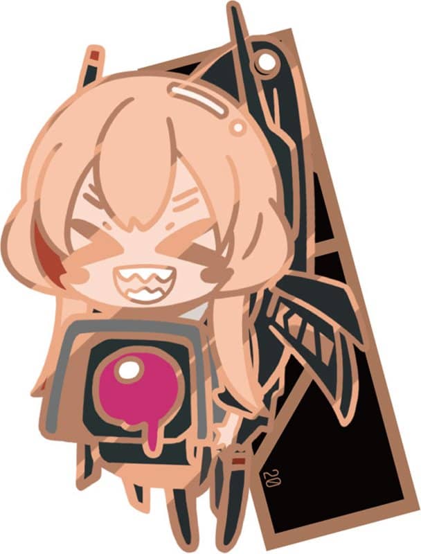 【新品】ドールズフロントライン 戦術人形コレクション　フルメタルキーチェーン　M4 SOPMOD II / サンボーンジャパン 発売日:2019年12月頃