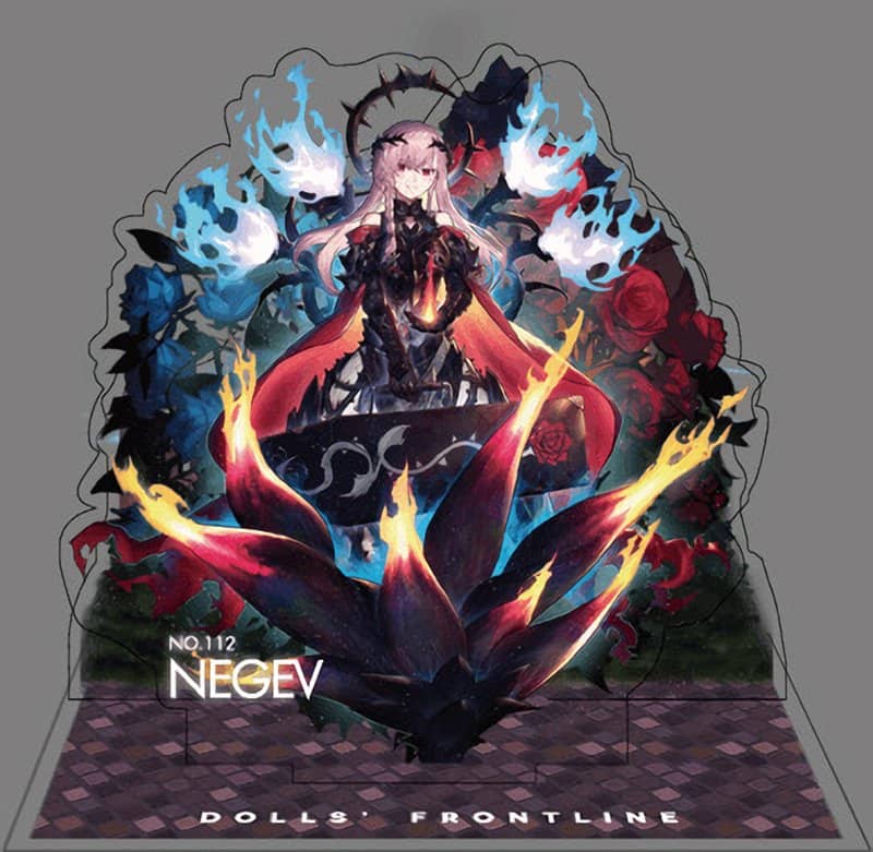 【新品】ドールズフロントライン 戦術人形コレクション 暗黒迷宮 ネゲヴ 黒石姫 / サンボーンジャパン 発売日:2020年01月頃