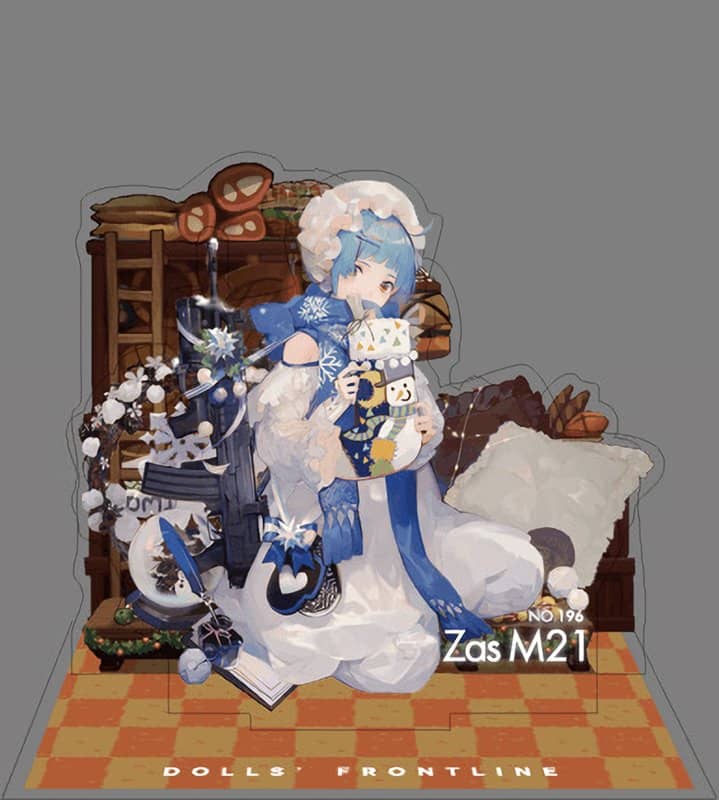 【新品】ドールズフロントライン 戦術人形コレクション スノーフェアリー Zas M21 銃声を捧げる雪姫 / サンボーンジャパン 発売日:2020年01月頃
