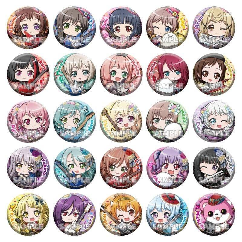 【新品】BanG Dream! ガールズバンドパーティ! むぎゅっとカンバッジコレクション vol.2 1BOX / ブシロードクリエイティブ 發售日:2019年12月頃