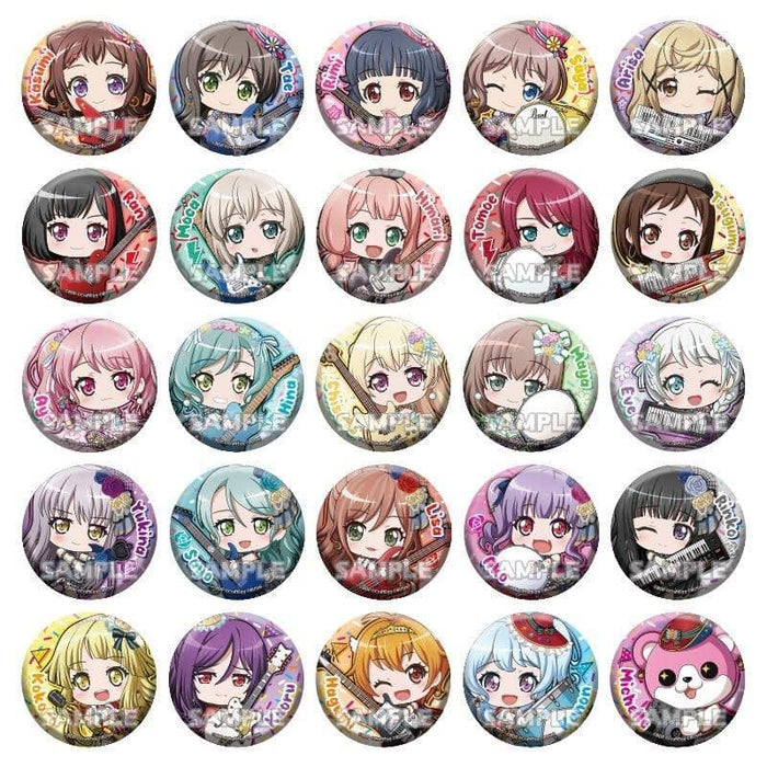 [New] Ban G Dream! Girls Band Party! Mugyutto Can Badge Collection vol.2 1BOX / Bushiroad Creative Release Date: Around December 2019
